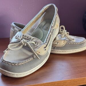 Sperry Top-Sider Women's Metallic Moccasins Size 8.5
